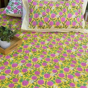 Home handblock bedsheets