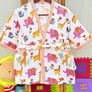 Home bathrobes for kids